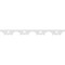 Ekena Millwork Mydland Architectural Grade PVC Running Trim, 4"H x 5/8"P x 48"L RUNP04X0625X48MYD - alternate 6